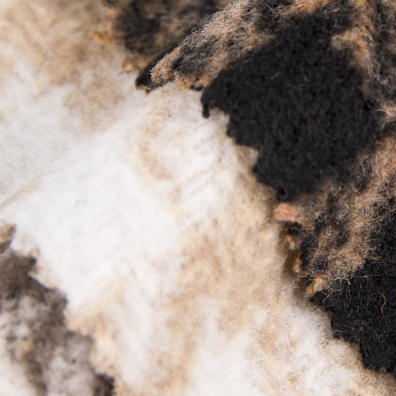 비시 헤비 웨이트 30% 울 70% 화학 섬유 트위드 원단 2345