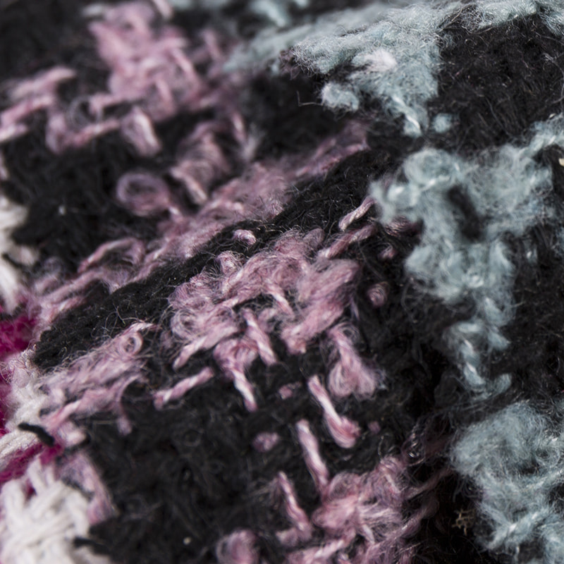 스웨터 루프 원사 하운드투스 울 트위드 원단 2540