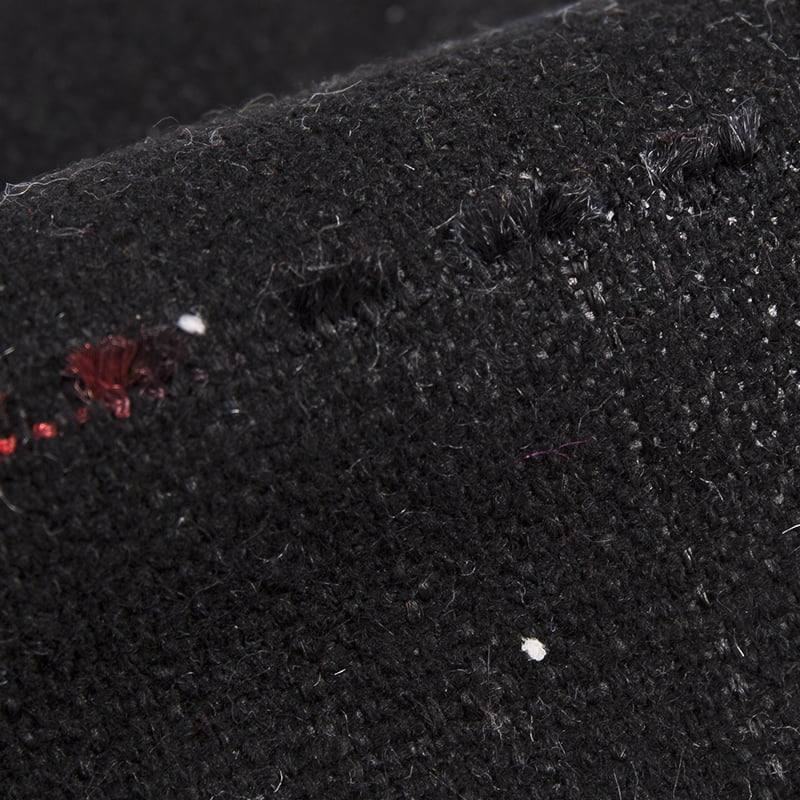 짠 유리창 나비 원사 스팽글 트위드 원단 3431