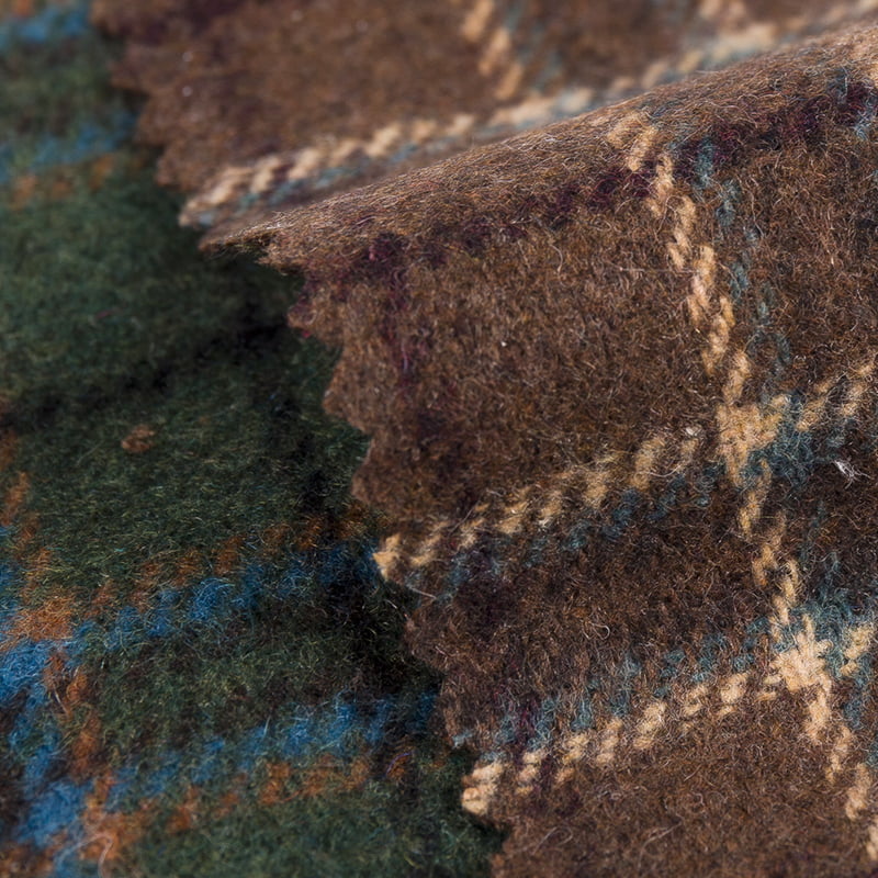 모자 및 의류 용 자카드 카우보이 격자 무늬 스타일 패브릭 3539