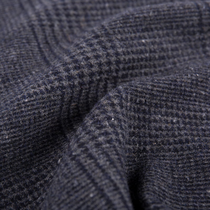 글렌 블랙 체크 체크 무늬 자카드 직물 ZZH24012